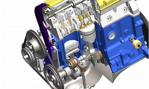 汽车发动机模型自制_汽车发动机模型